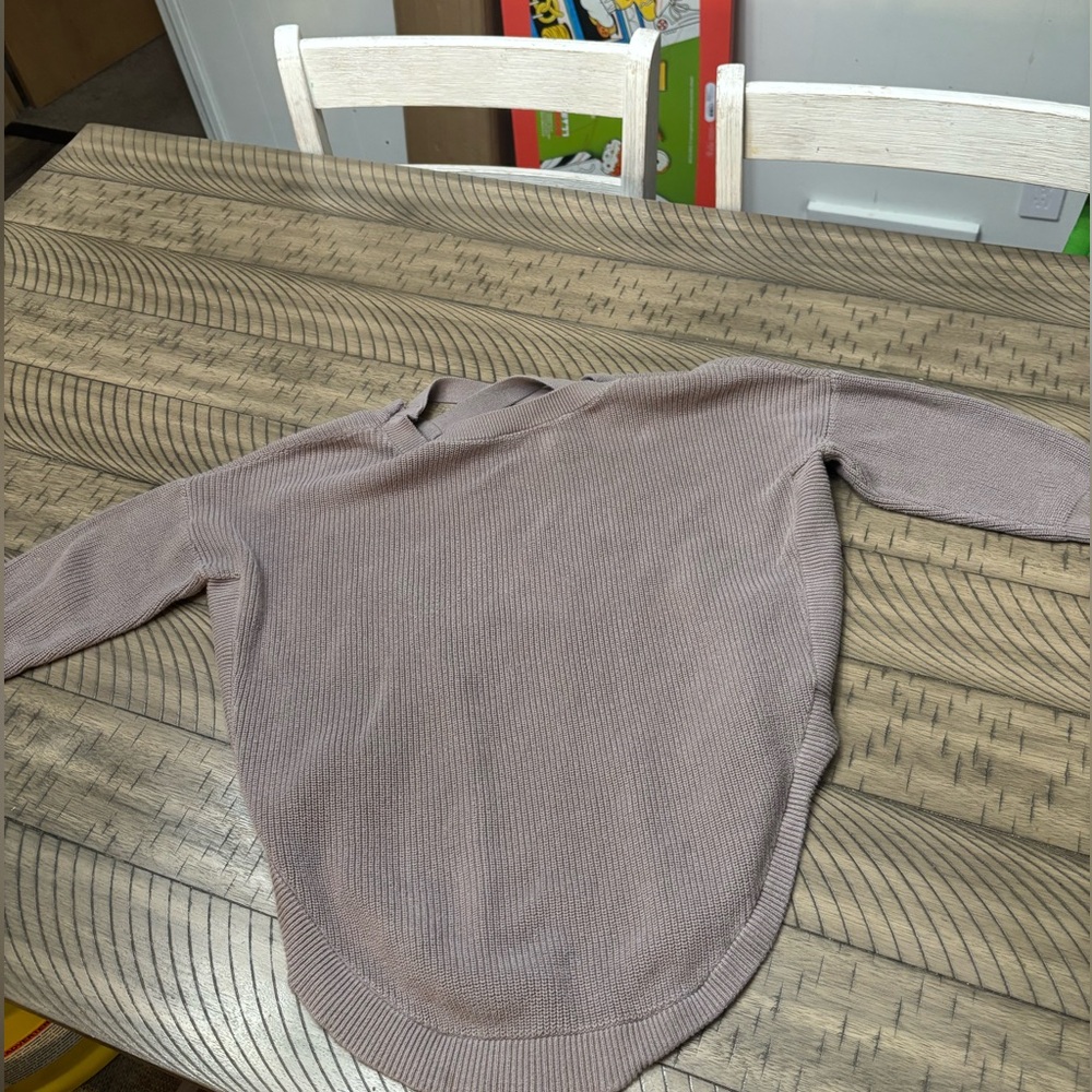 Express scoop bottom sweater